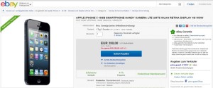 Ebay Apple iPhone 5