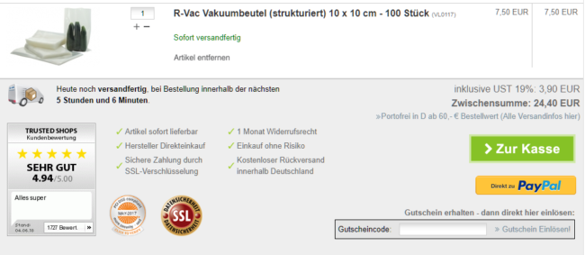 Lava Gutschein einlösen