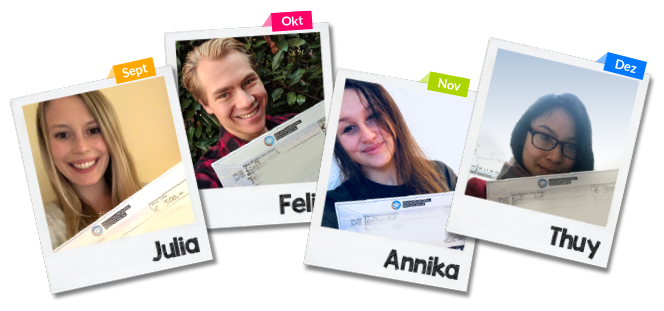 Mensa Stipendium Gewinner