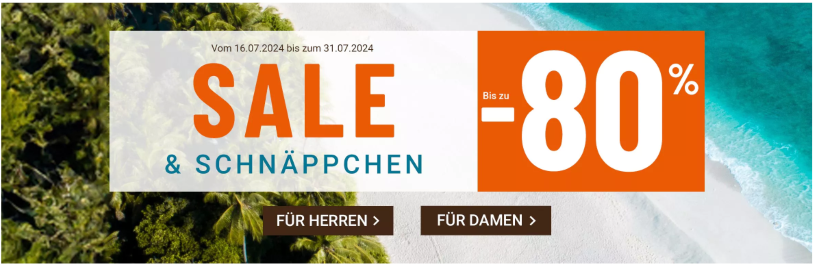 Banner für den Atlas for Men Sale mit bis zu 80% Rabatt