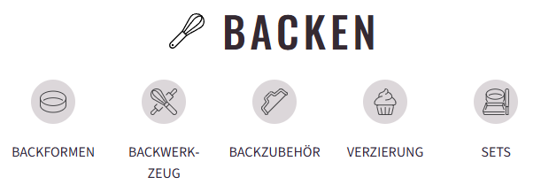 Sallys Gutschein für verschiedene Kategorien