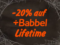 Babbel Halloween Sale: 20% Rabatt auf Babbel Lifetime
