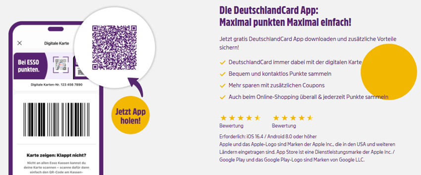 Deutschlandcard App