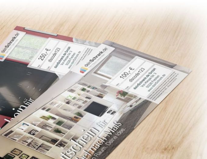 deinSchrank Geschenkgutscheine kaufen