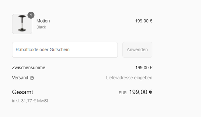 DESKSPACE Gutscheincode anwenden