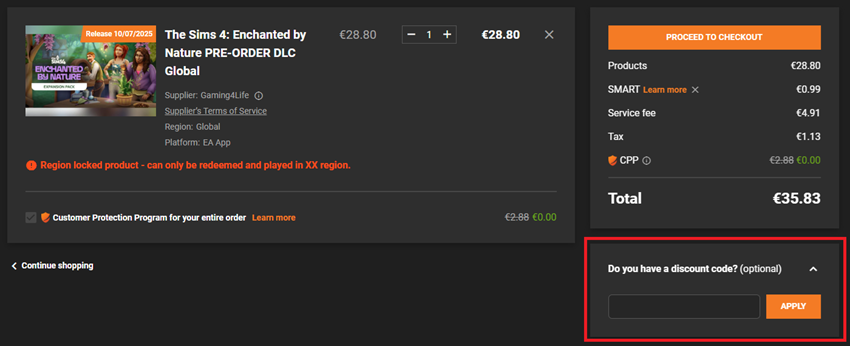 Gamivo Gutschein anwenden