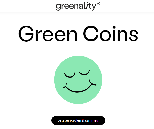 Gutschein Greenality Green Coins