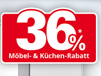 36% Höffner Rabatt auf Möbel & Küche