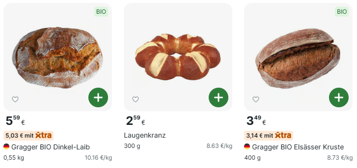 Mit Knuspr Gutschein in verschiedenen Kategorien sparen