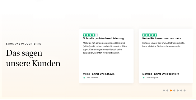 Erfahrungen mit Emma Matratzen