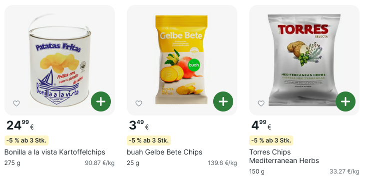 Mit Knuspr Angeboten sparen