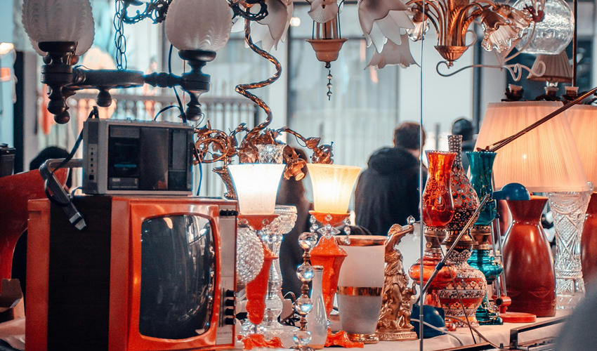 Nachhaltigkeit auf dem Flohmarkt