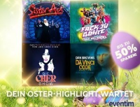 Eventim Osterkampagne: Bis zu 50% auf ausgewählte Shows
