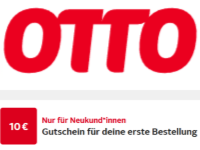 10 Euro Otto Neukundengutschein!