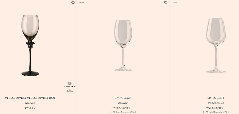 Rosenthal Gutschein beste Angebote