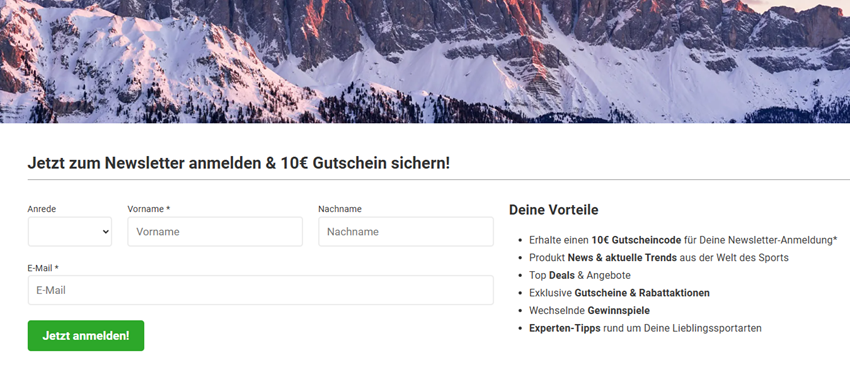 10€ Sport Bittl Gutschein