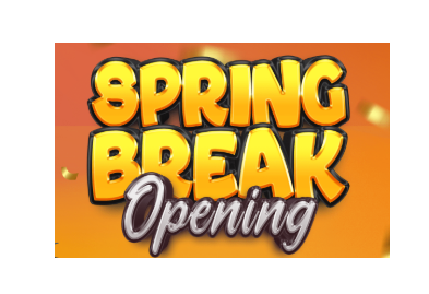 Spring Break Opening Gutscheincode: 20% MEHR Februar 2026 🥇