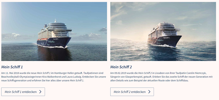Tui Cruises Gutschein Flotte