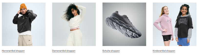 Under Armour Sortiment