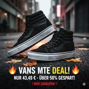 Der ultimative Sneaker-Boot von Vans zum Knallerpreis – Über 50% Ersparnis!