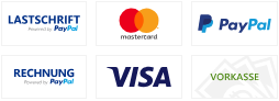 verschiedene Zahlungsmöglichkeiten bei Vinolisa