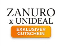 Exklusiv nur bei uns: 6% Zanuro Gutscheincode auf das gesamte Sortiment