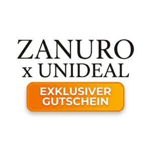 Exklusiv nur bei uns: 6% Zanuro Gutscheincode auf das gesamte Sortiment