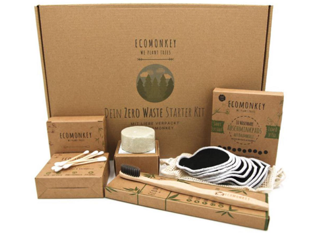 ecomonkey zero waste plastikfrei set - besten nachhaltigen Geschenkideen